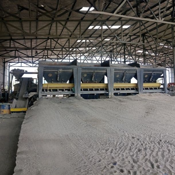 textured concrete finish