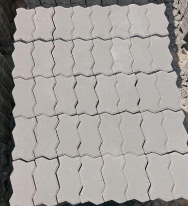 finished paving surface