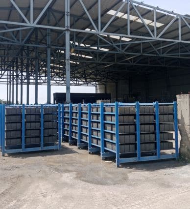 precast concrete block